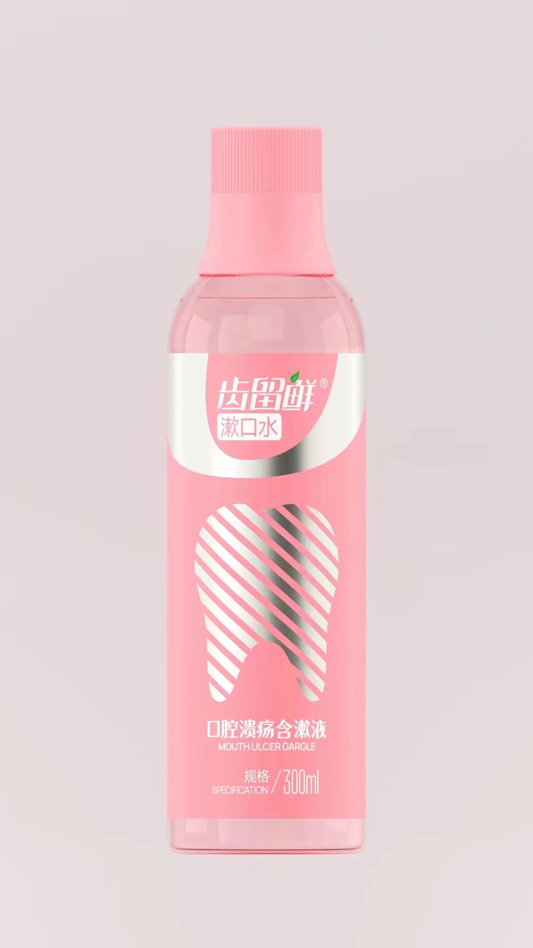 漱口水 蜜桃味 口腔溃疡含漱液 300ml